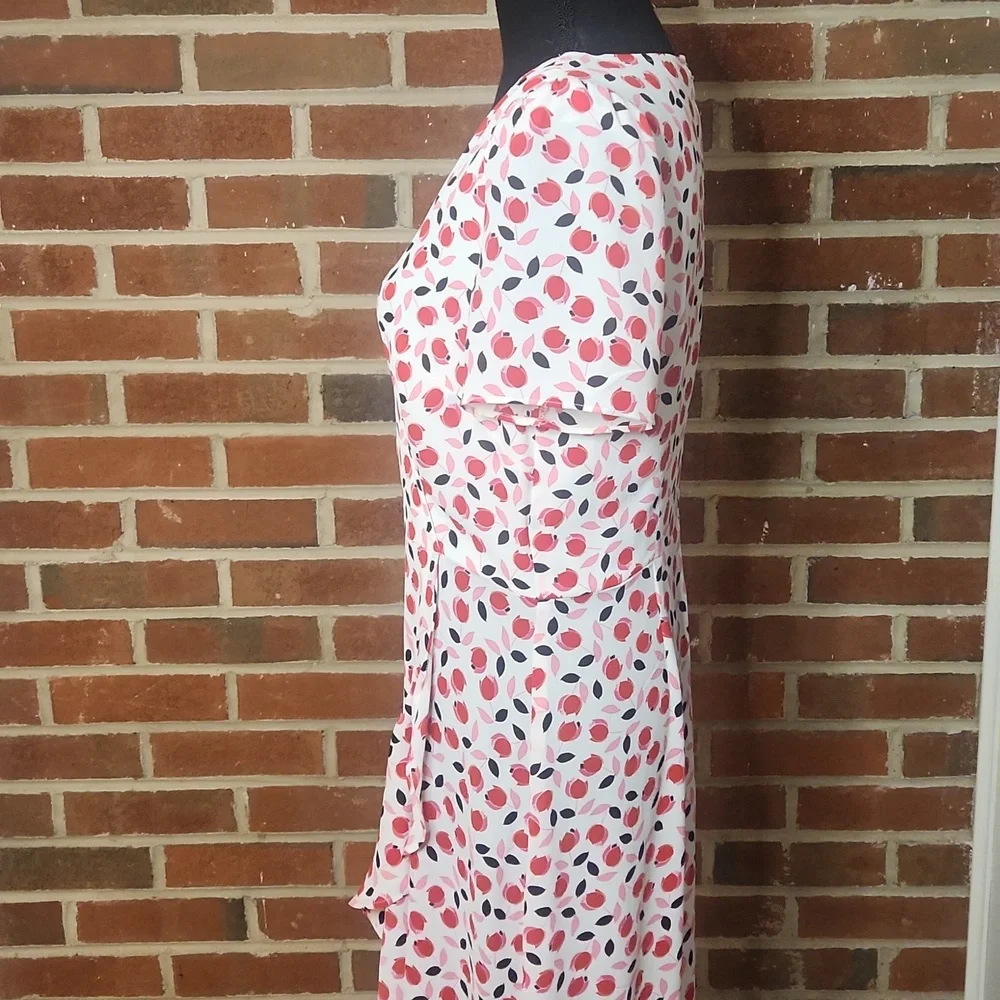Talbots Patterned Midi Dress, Size 4 - Picture 3 of 6